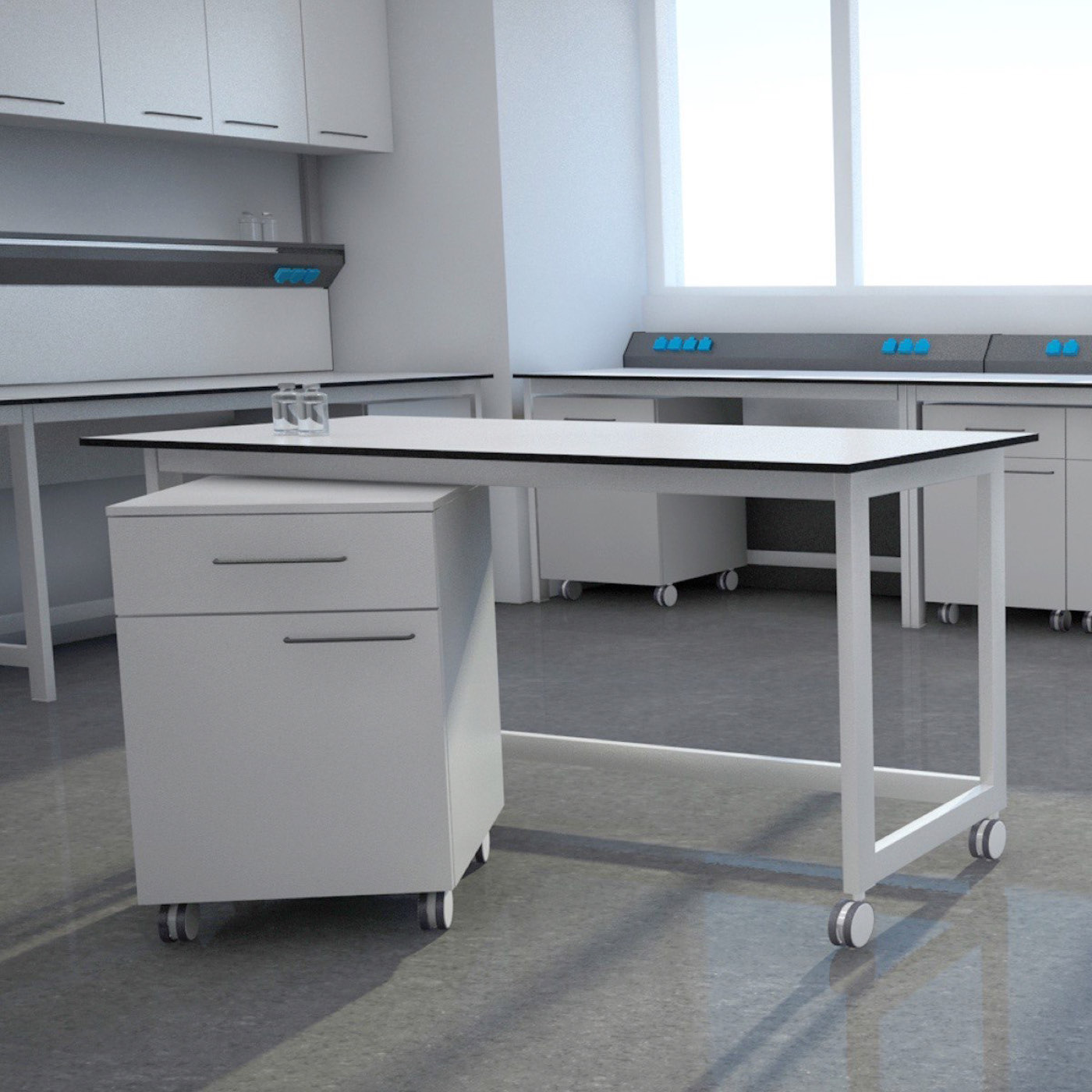 Mobilier de birou, proiect Mellony
